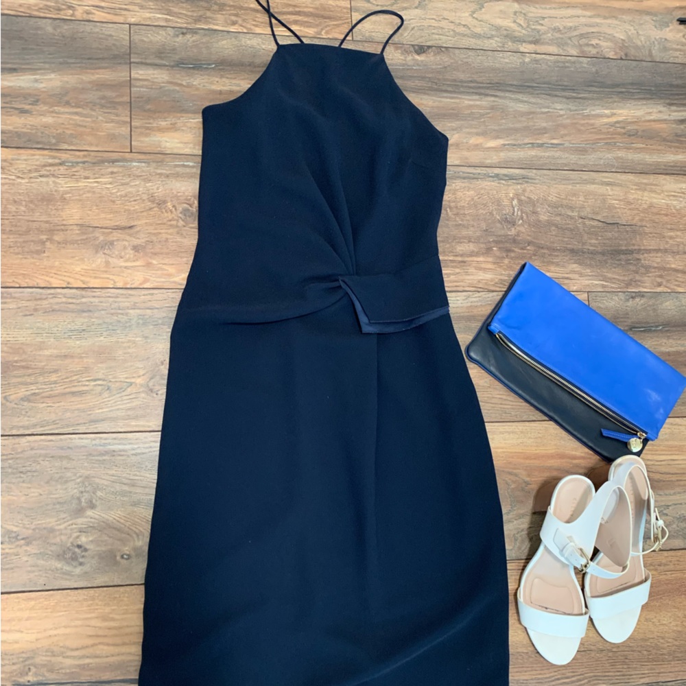 Blue dress